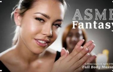 April Oneil, Alina Lopez - Full Body Massage