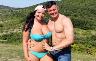 Sofia Lee, Porno Dan - Nudist With Massive Milk Bags Sofia Lee Loves It In Her Ass!