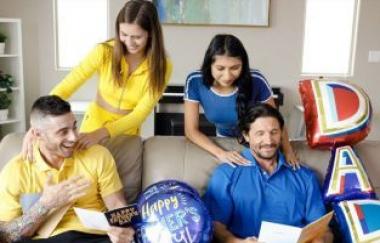 Penelope Woods, Kourtney Rae - Pampering Stepdaddys