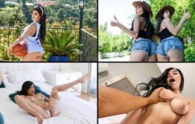 Kit Mercer, Savannah Sixx, Gianna Gem, Honey Blossom - Savannah Sixx Compilation