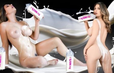 Krystal Sparks - Covered In Milk, Covered In Cum