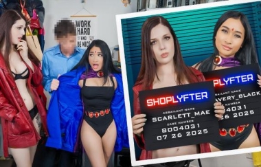 Avery Black, Scarlett Mae - Bratty Teens Fuck Around And Find Out