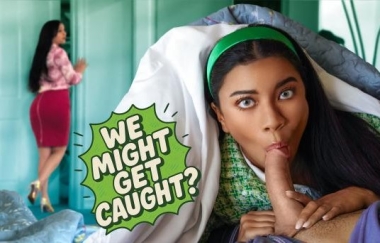 Ameena Green - We Might Get Caught? That Only Makes My Stepdaddys Dick Taste Better